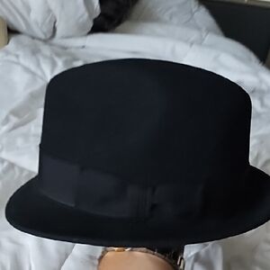 Classic Black Fedora Hat